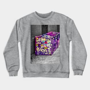 Street Sticker NYC Tag Graffiti Crewneck Sweatshirt